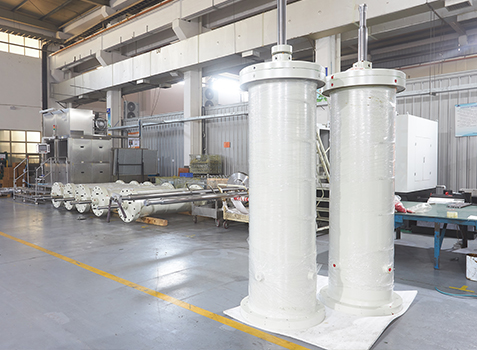 大氣缸裝配場景